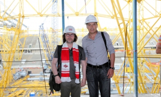 Александр Кутиков и Ринат Дасаев. 26 июня 2013 года.